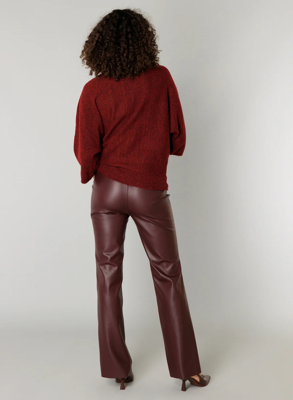 Yest Leather Pant (Bordeaux)