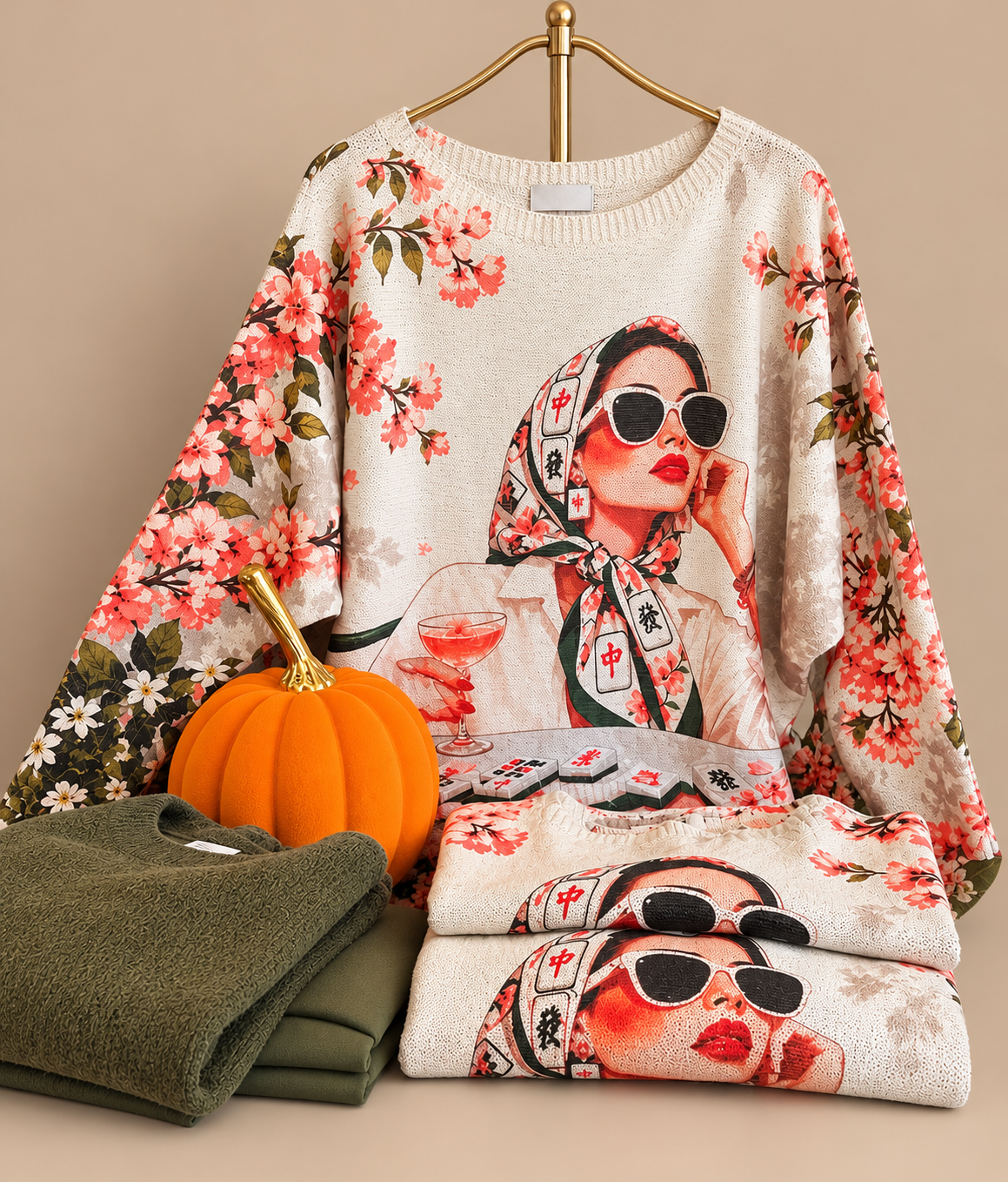 Brand bazar mahjong sweater