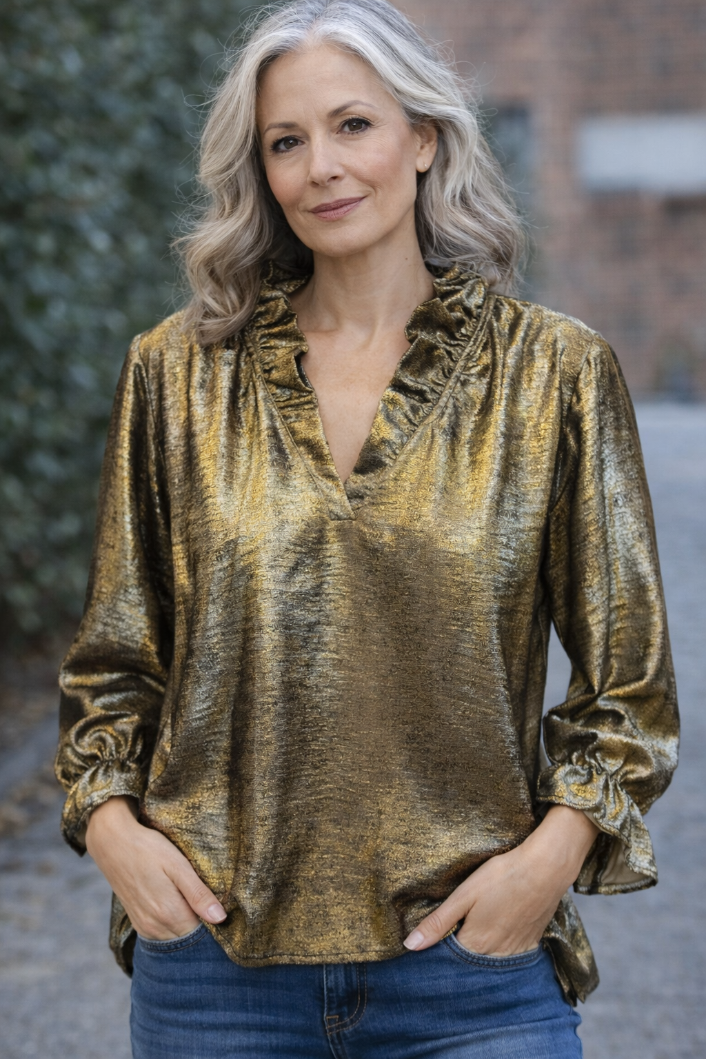 Weavz Gold Top