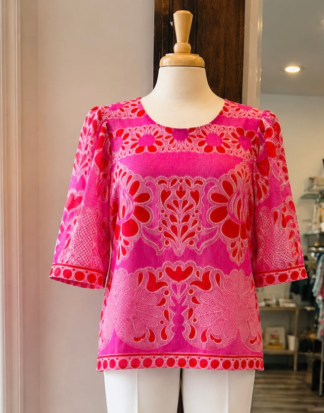 Jade Pink Petal Top