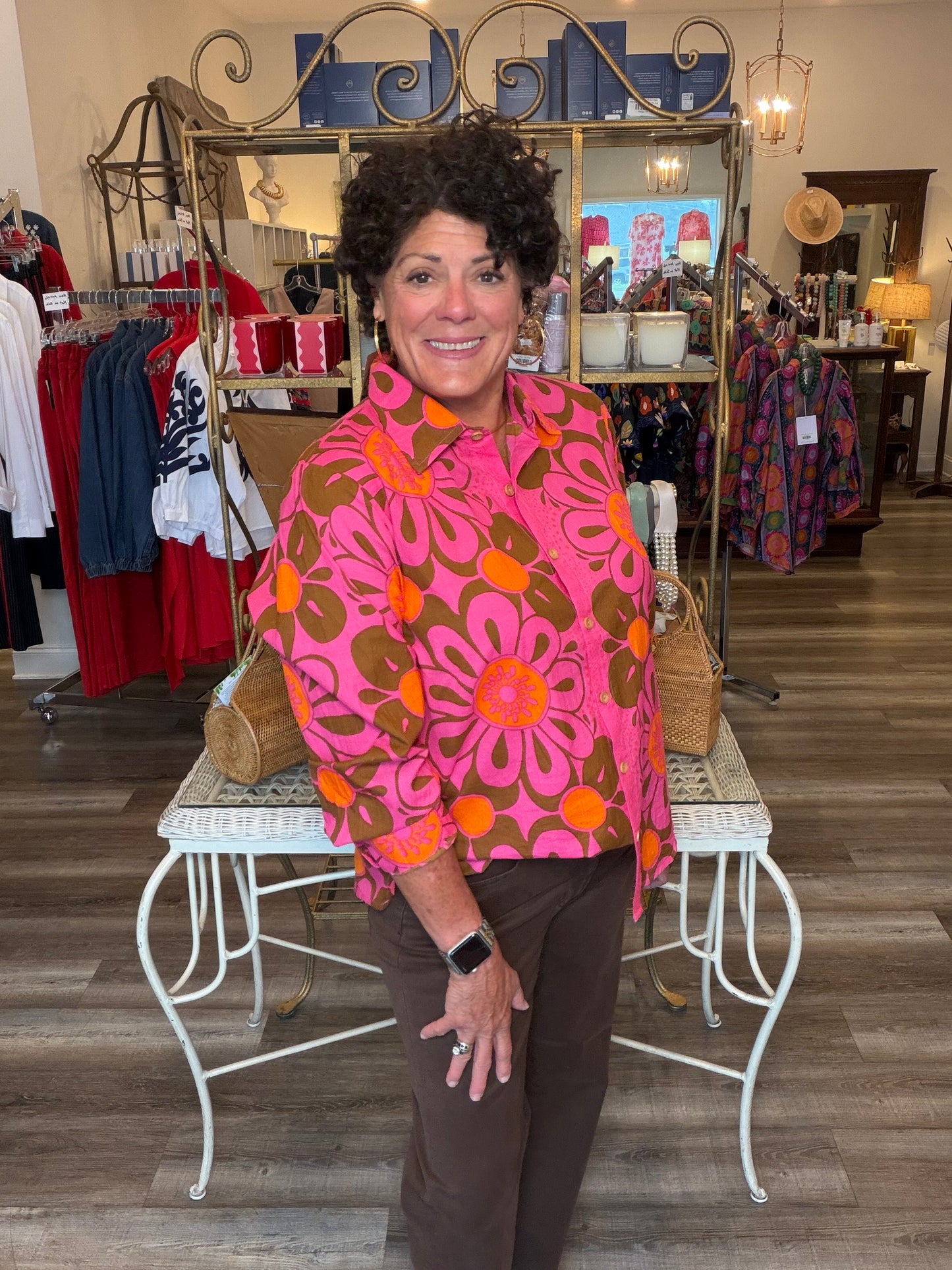Ivy Jane Mod Daisy Camp Shirt