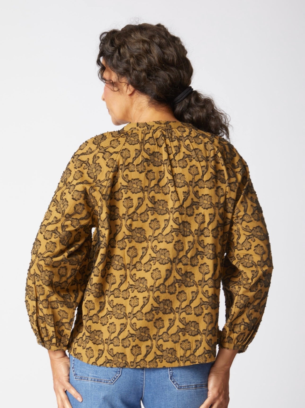 Habitat Floral Jacquard Top