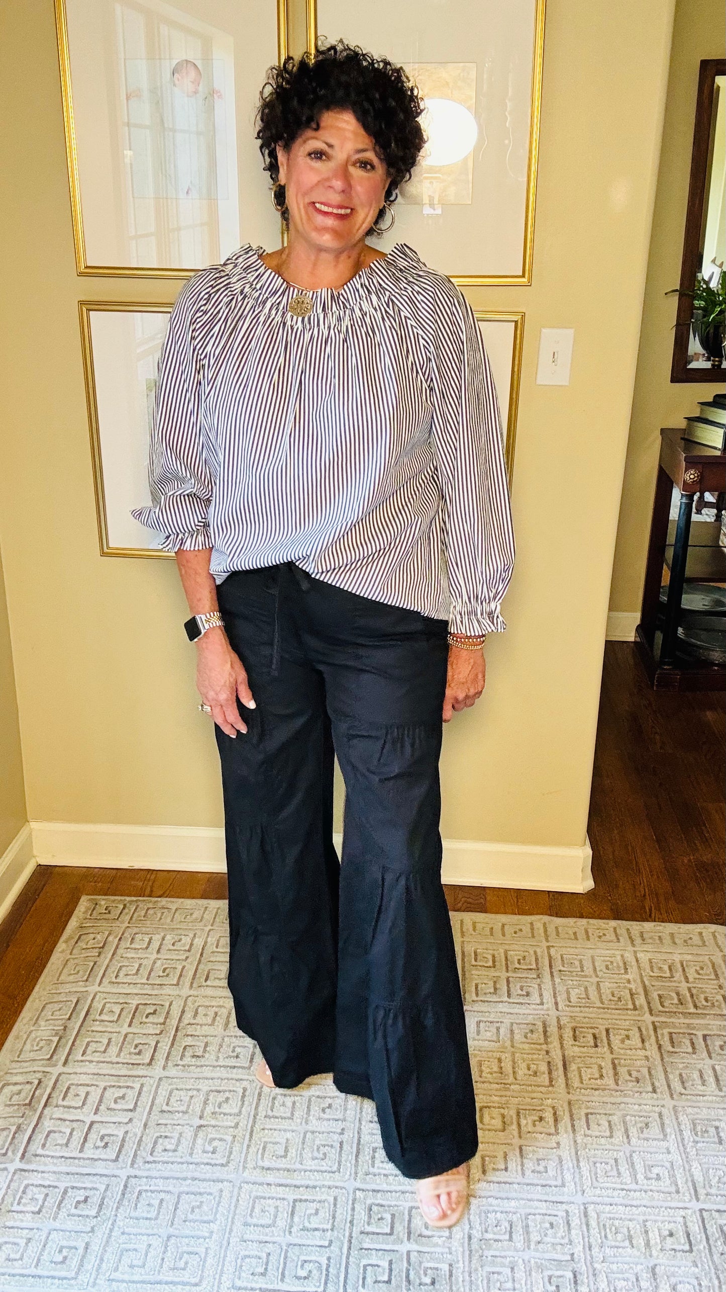Joh Black/White Jorden Top