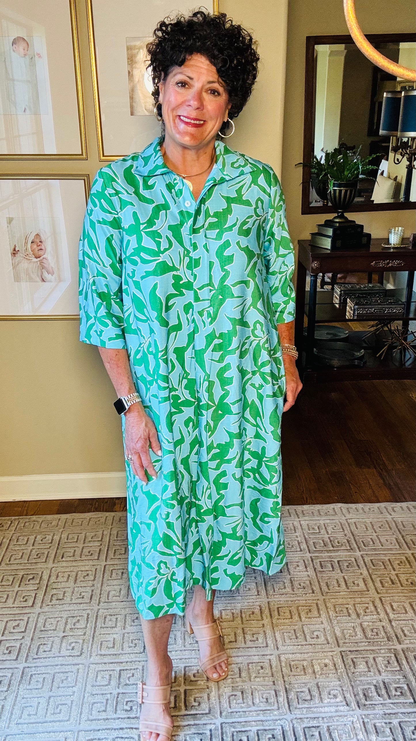 Uncle Frank Midi Swing Dress