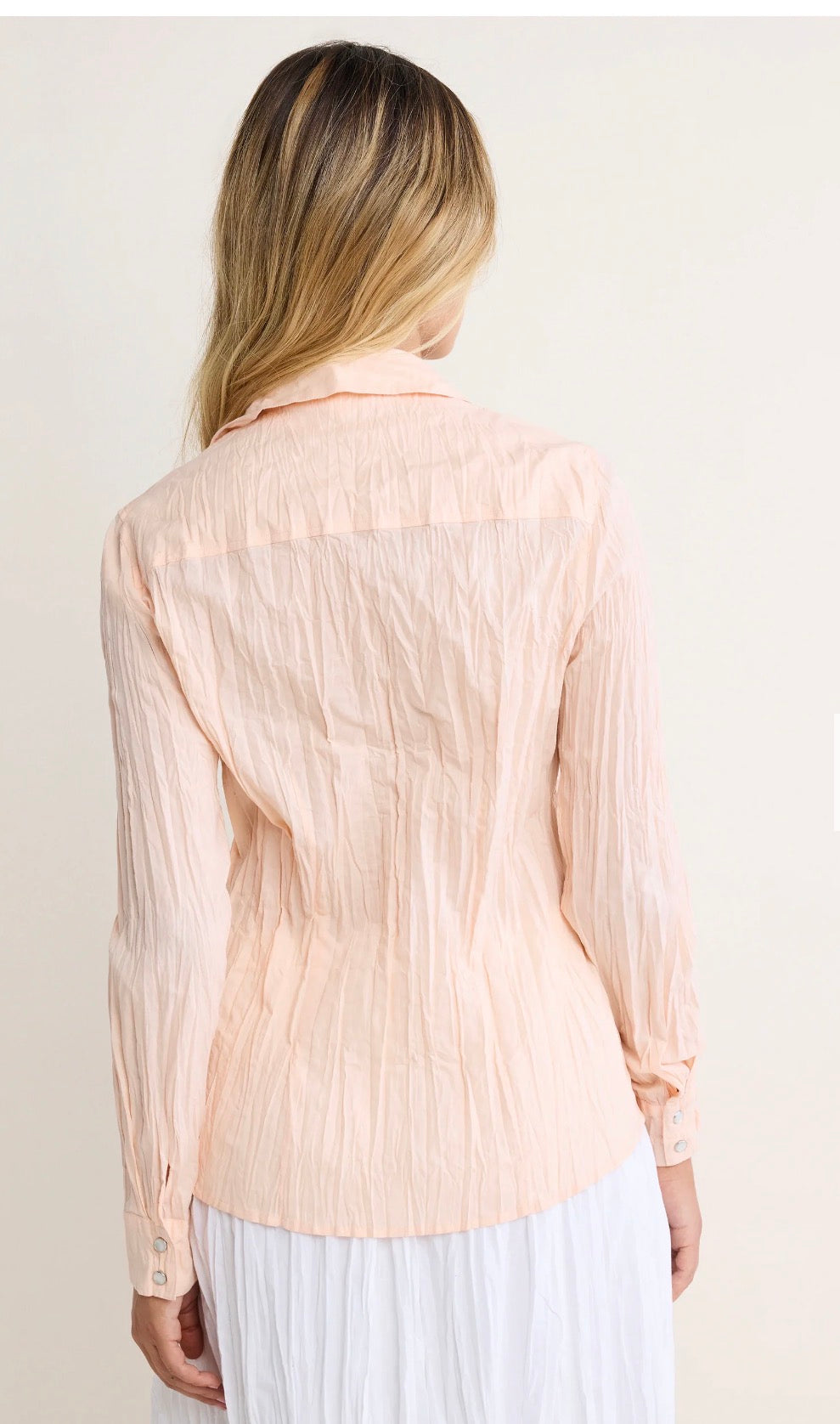 Nic & Zoe Orange Sherbert Shirt