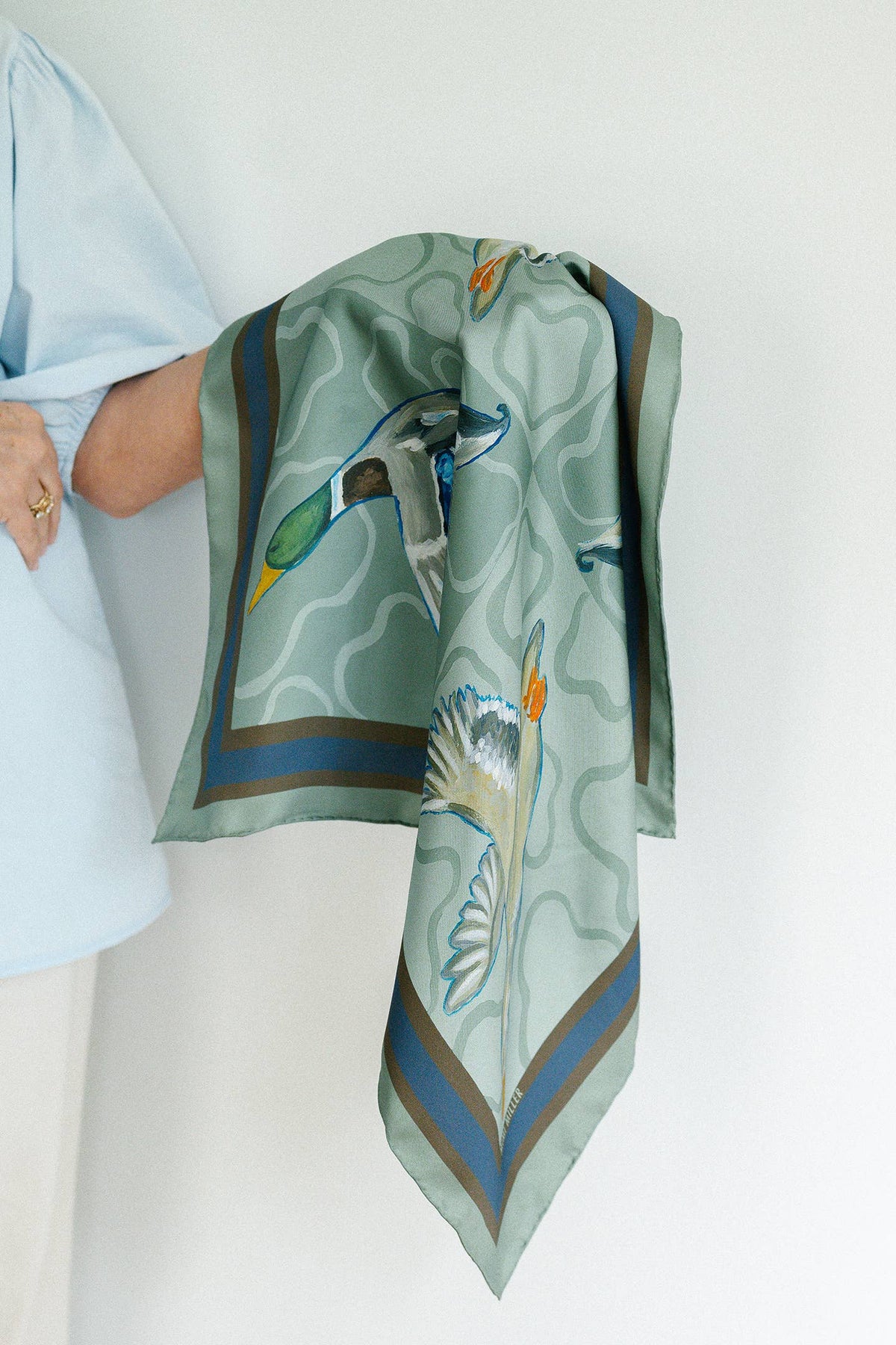 Duck Silk Scarf