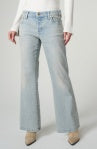 Liverpool Dakota low rise loose flare in Prairie Mist