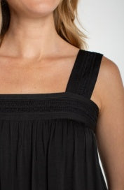 Liverpool Black Sleevless Top