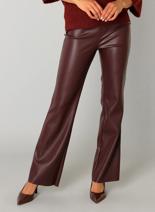 Yest Leather Pant (Bordeaux)