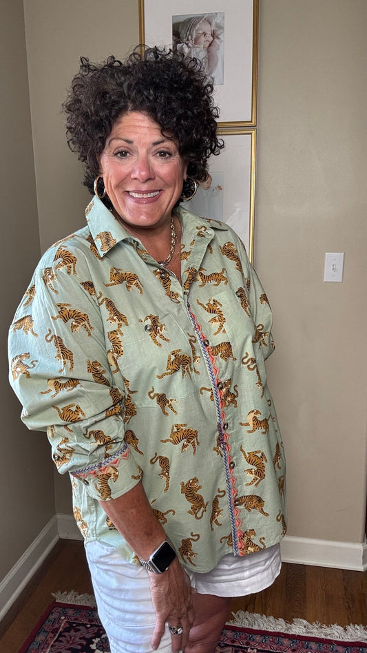 Ivy Jane Tiger Camp Shirt