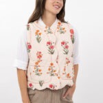 Ivy Jane Quilted Scallop Vest