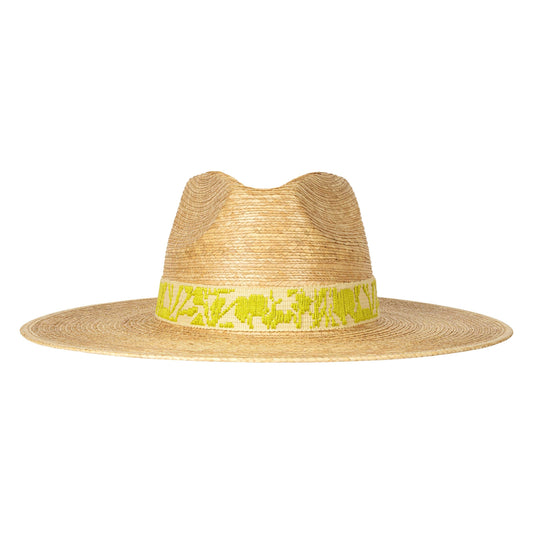 Verde Bloom Palm Hat: M/L 57-59 cm
