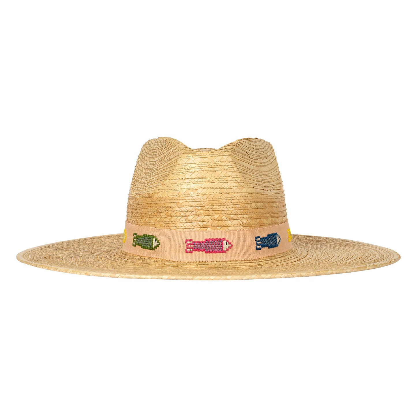 Colorful Fin Palm Hat: M/L 57-59 cm