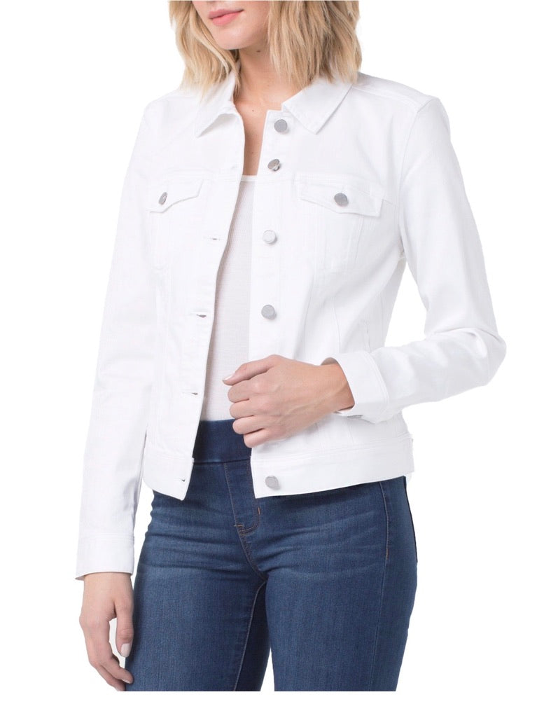 Liverpool White Jean Jacket