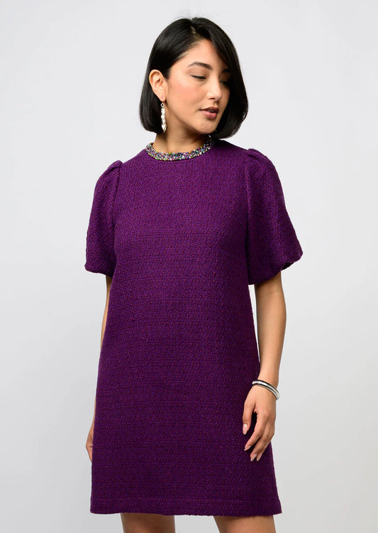 Uncle Frank Beaded Neck Dress