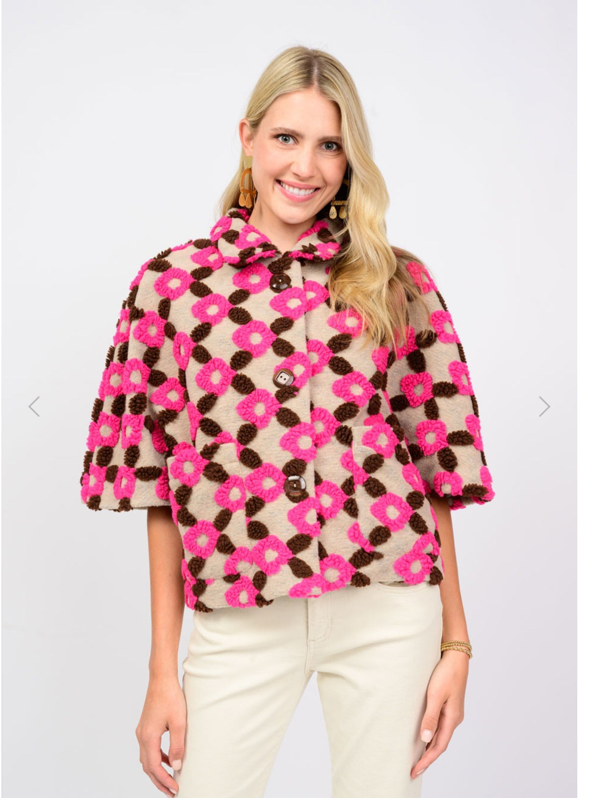 Ivy Jane Pop Flower Capelet