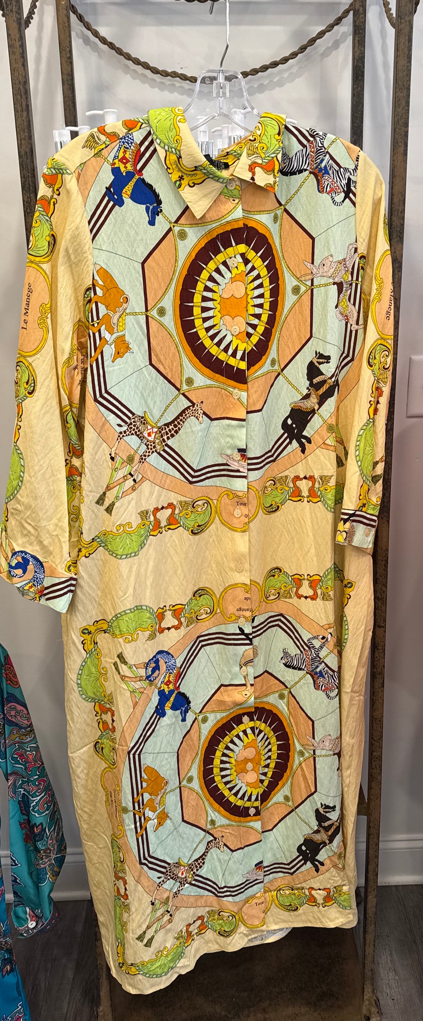 BoHo Chic Multi Colored Maxi Dress