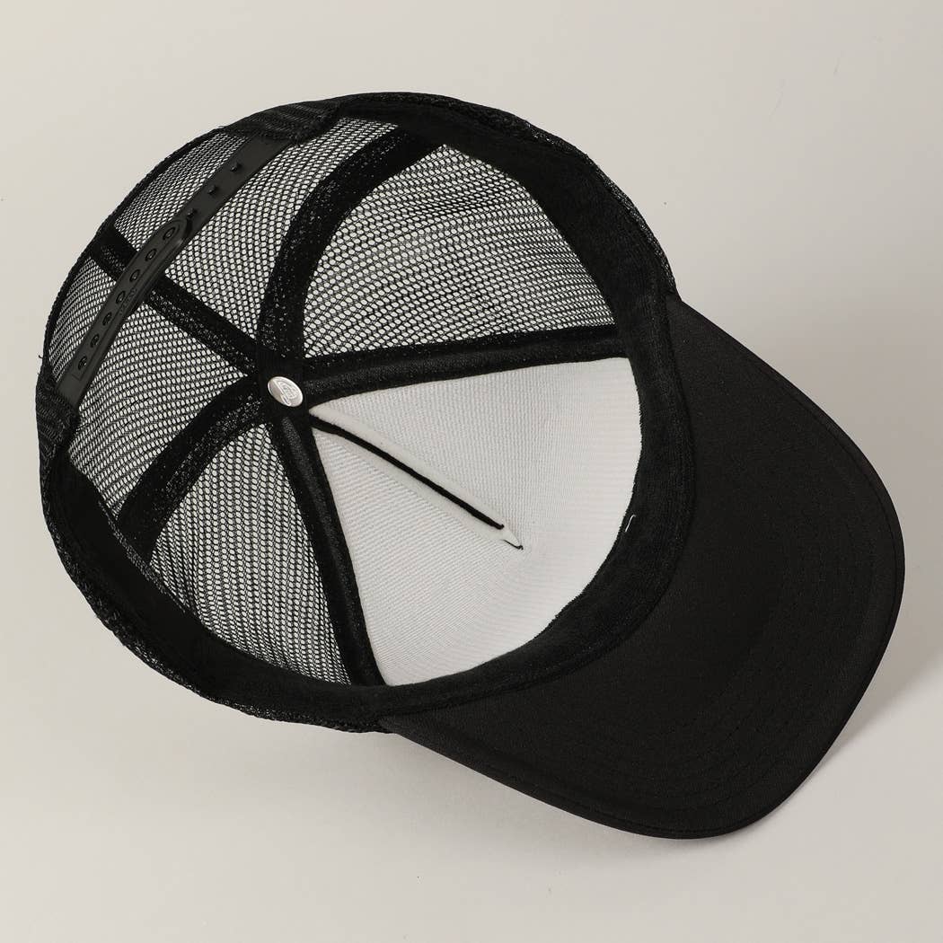 Solid Color OTTO 5-Panel Foam Mesh Back Trucker Hat: 015-TAN / ONE SIZE