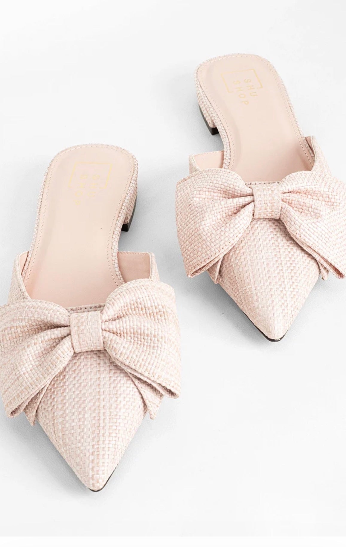 ShuShop Dorothy Pink Woven Shoe