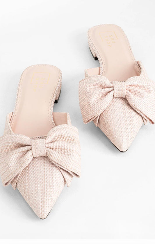 ShuShop Dorothy Pink Woven Shoe