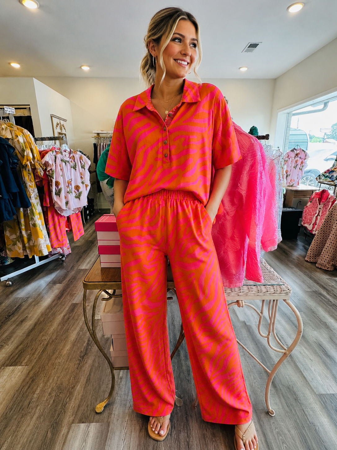 Ivy Jane Tangerine Set