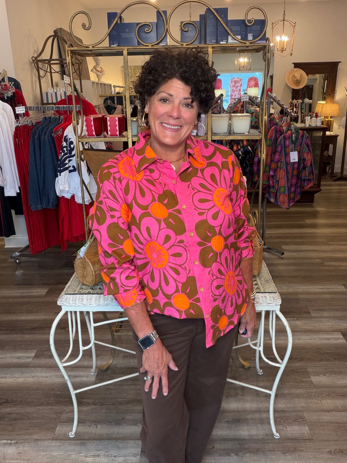 Ivy Jane Mod Daisy Camp Shirt