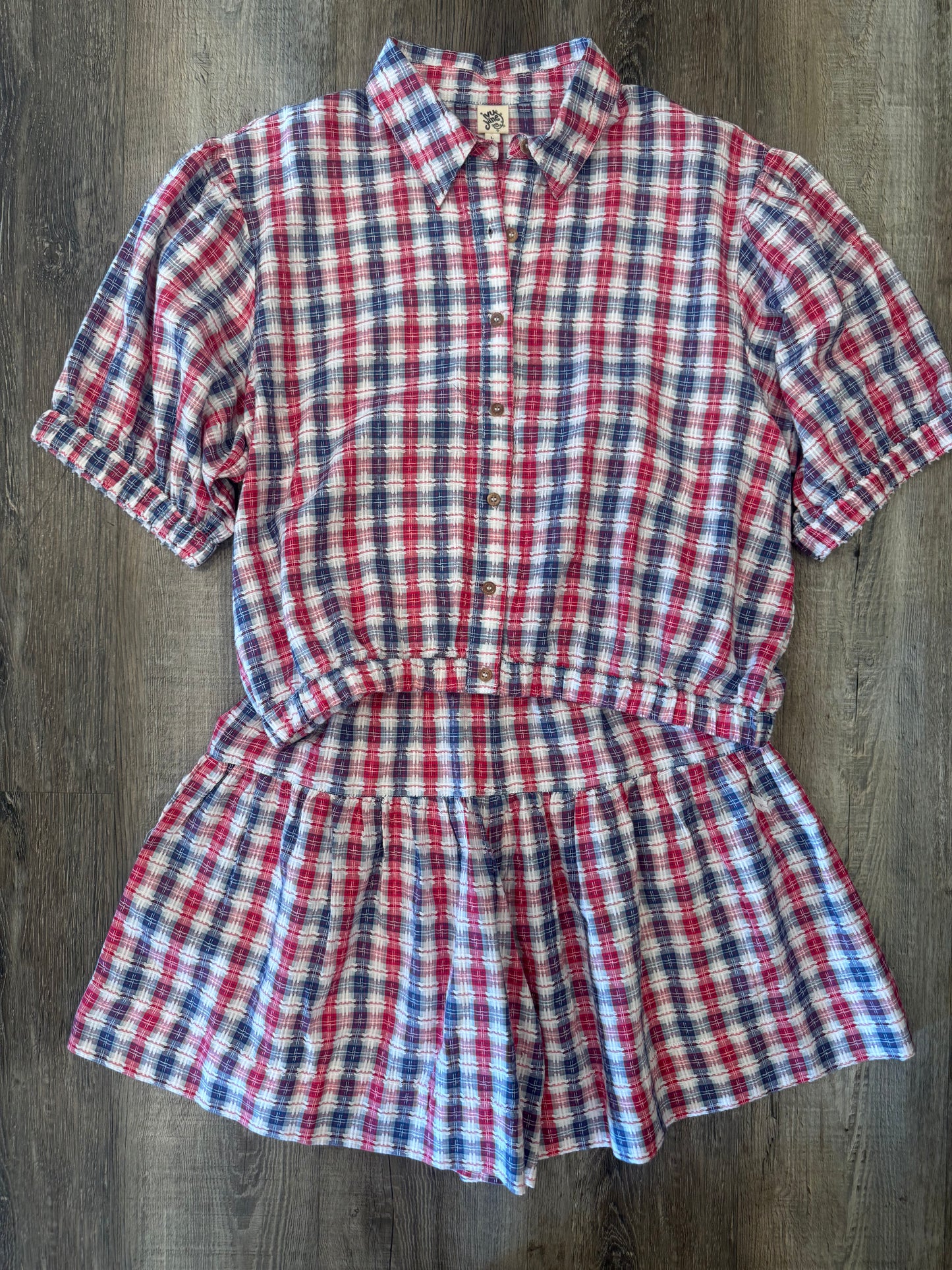 Ivy Jane Plaid Skort