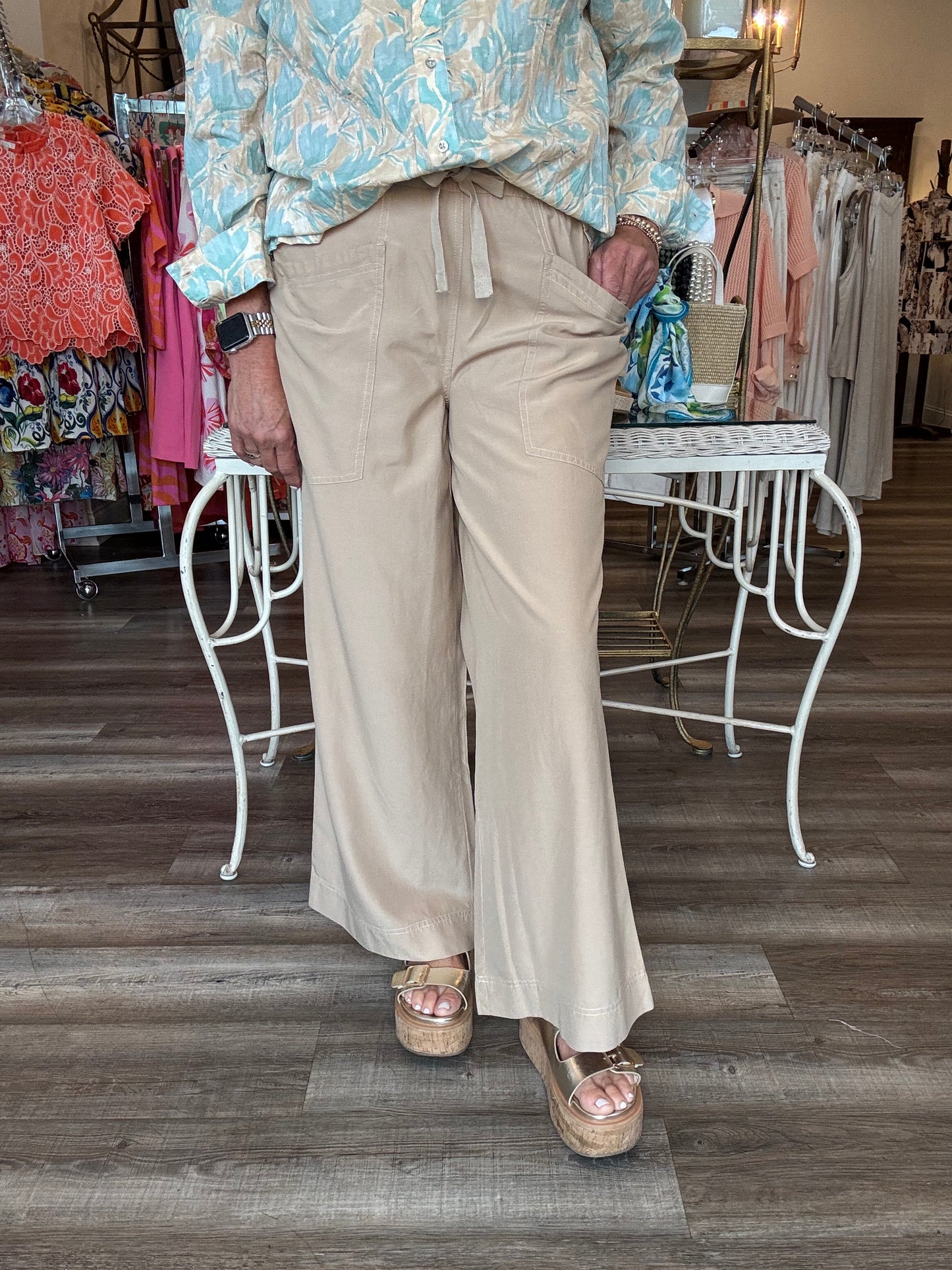 Nic & Zoe Khaki Pant