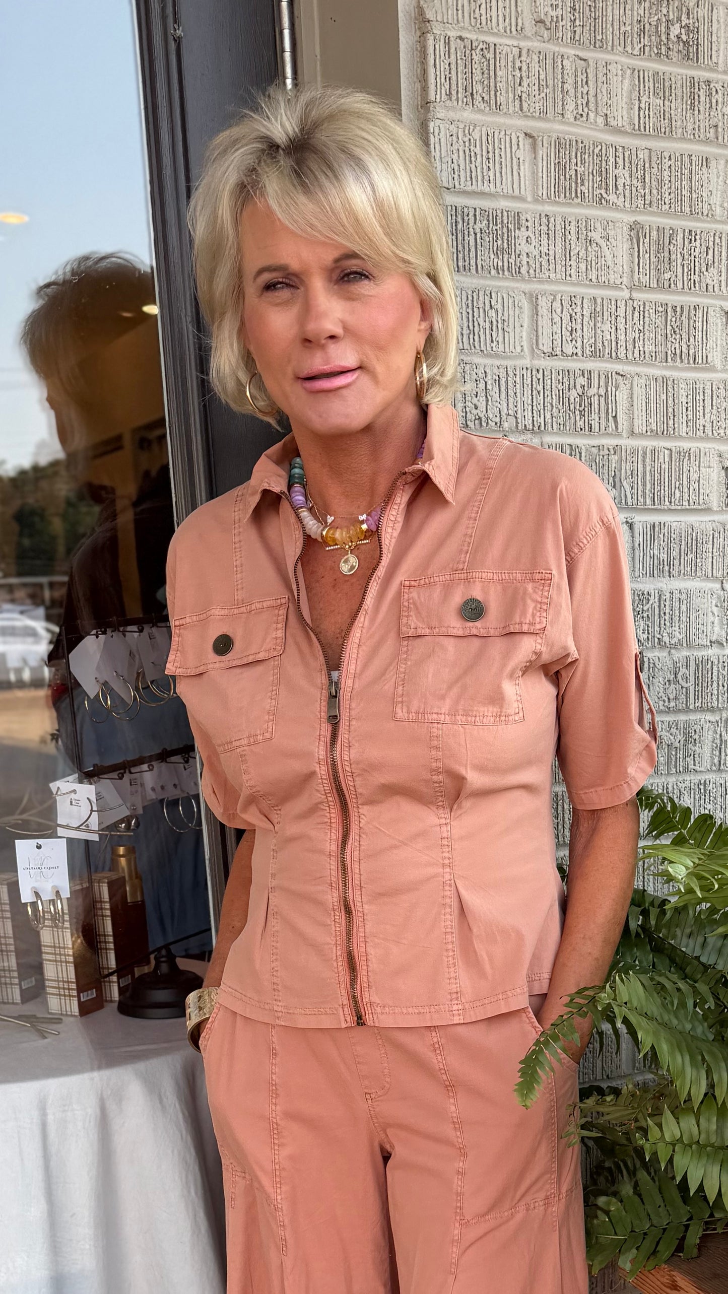 Wearable Tammen Shacket (Clay)