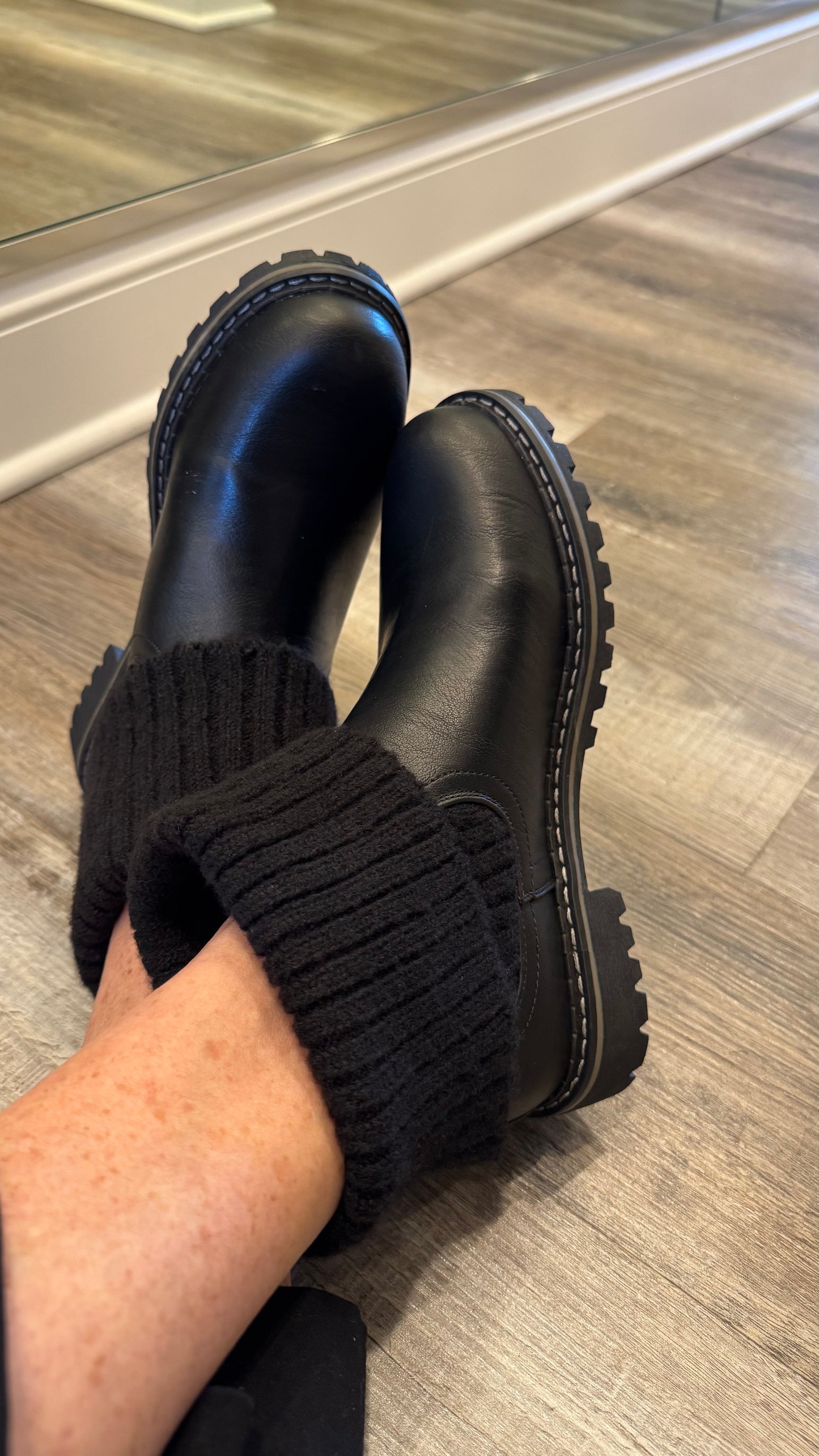 Corkys Quiver Black Bootie
