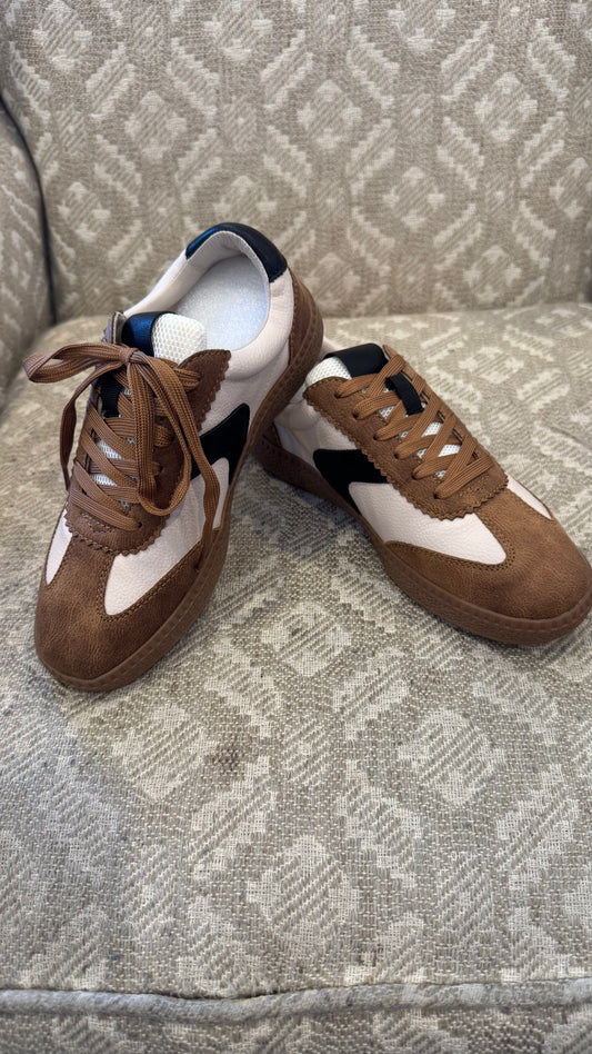 Hey Girl Tan Combo Sneaker