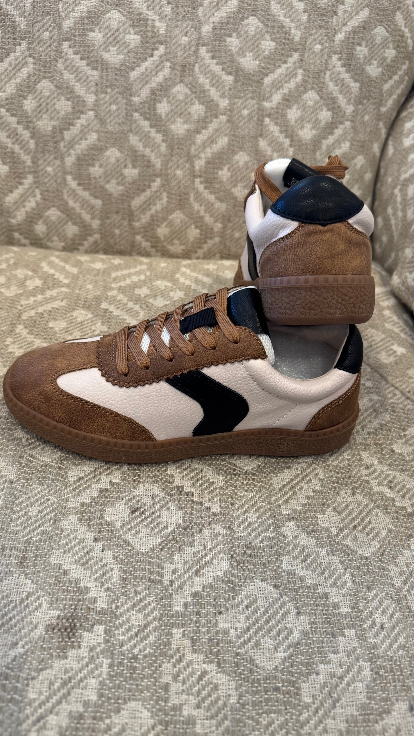 Hey Girl Tan Combo Sneaker
