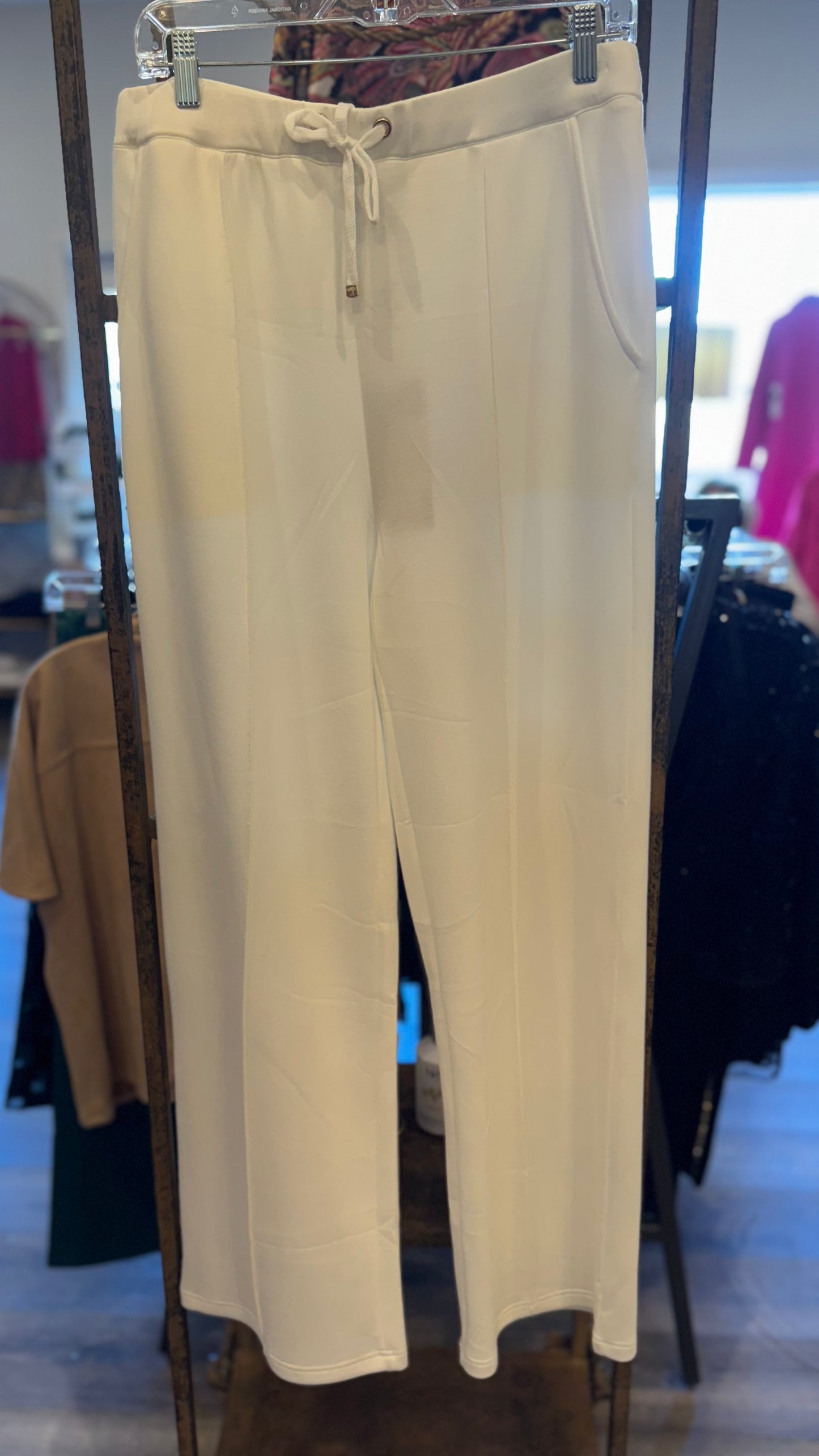 Elena Wang White Pant