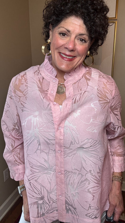 Terra Sheer Pink Top