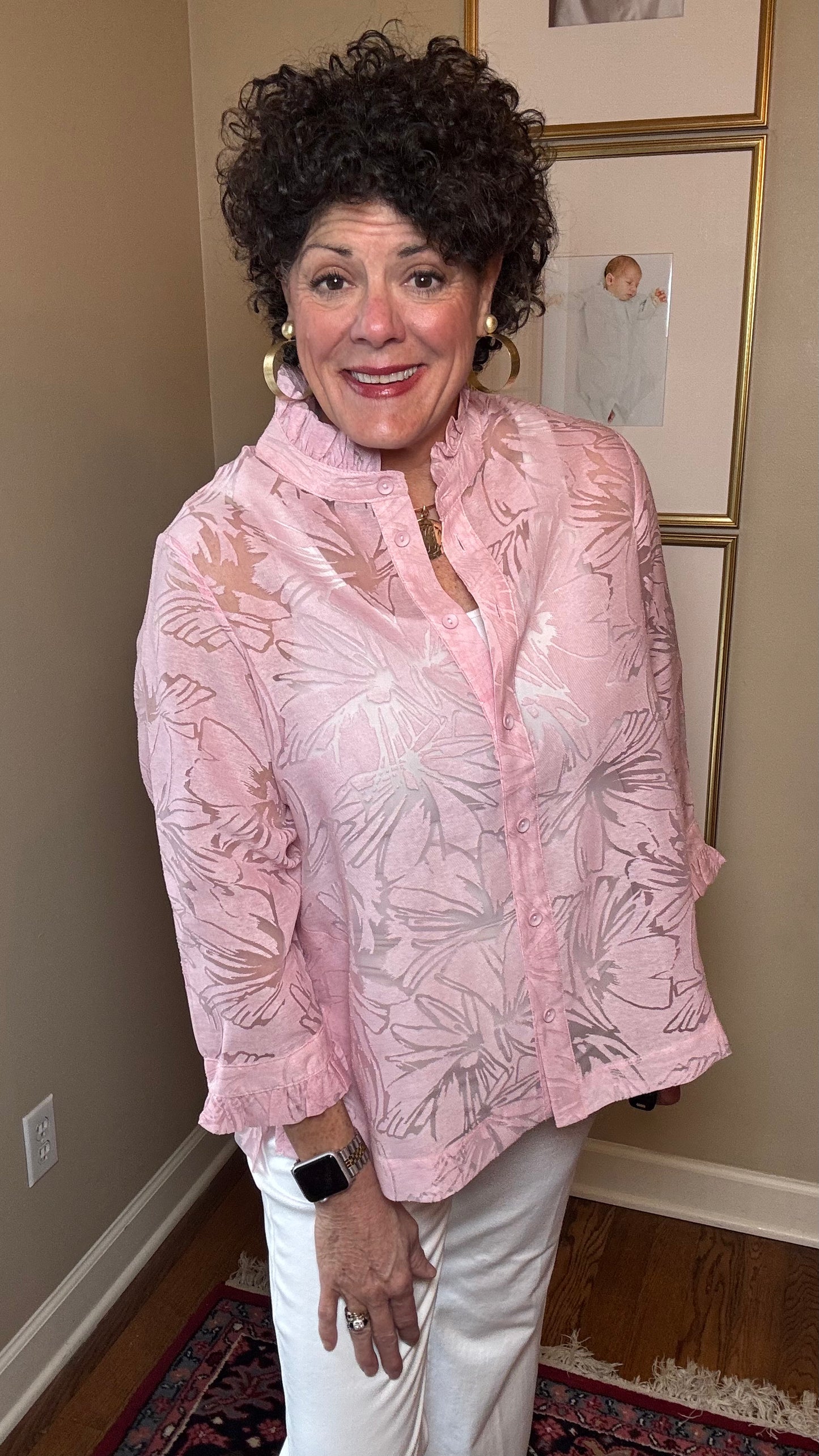 Terra Sheer Pink Top