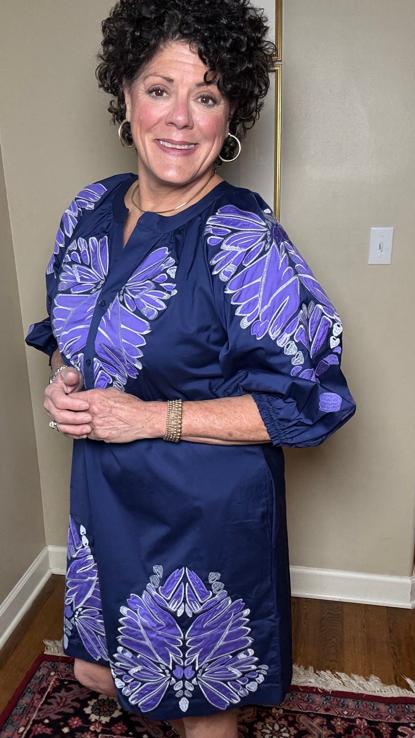 Tyler Boe Beacon Blue Short Dress