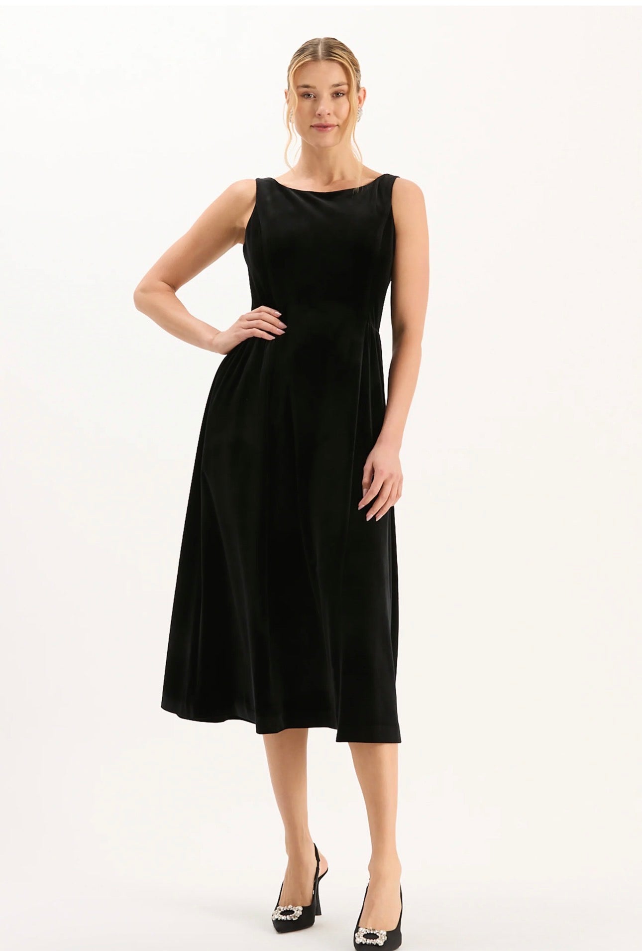 tyler boe-Audrey Velvet Midi