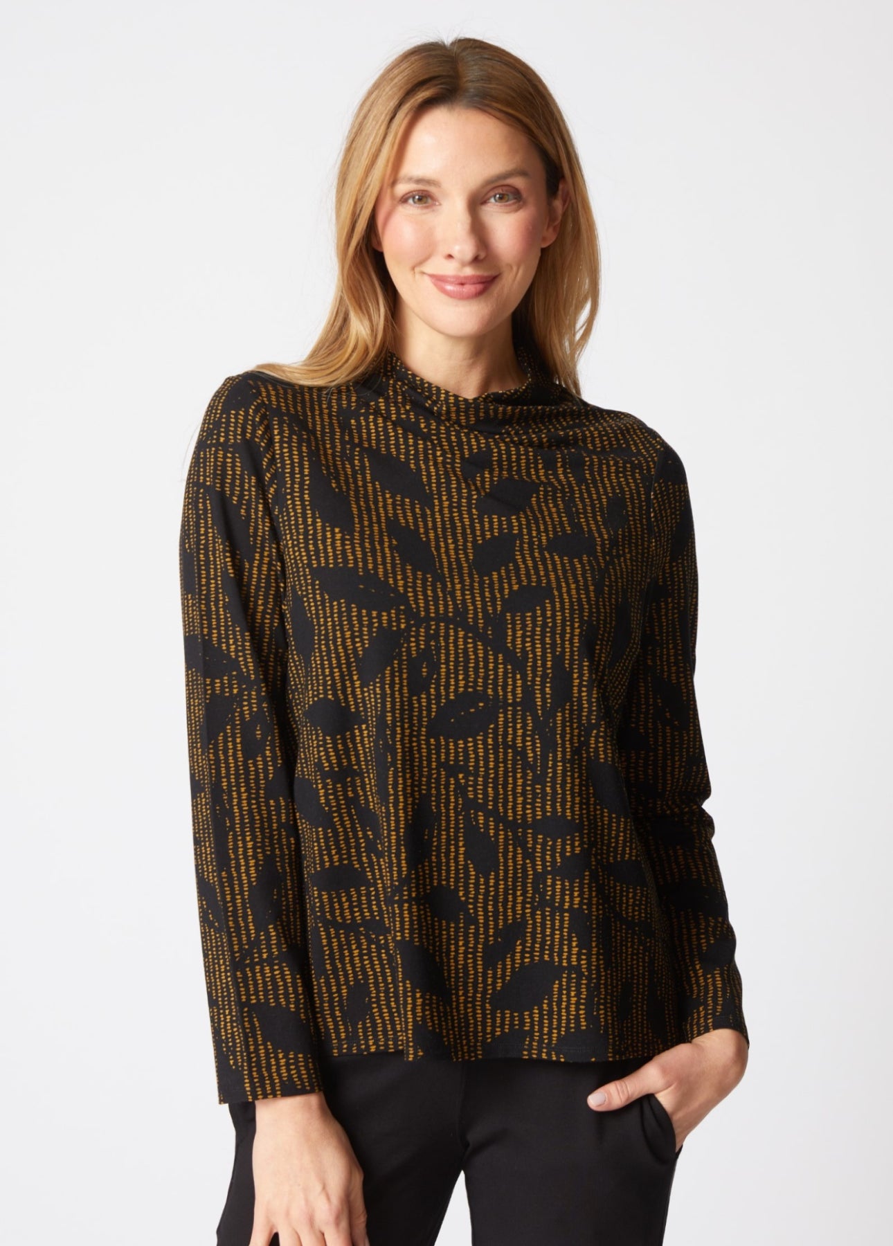 Habitat Wrap Neck Top