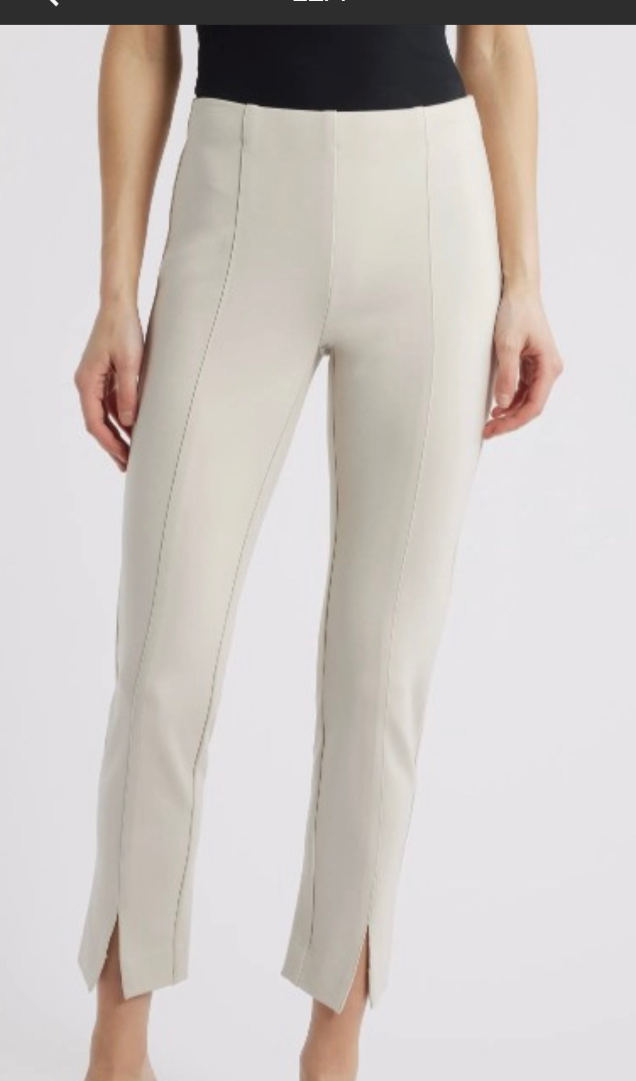 APNY Champagne Pull On Pant