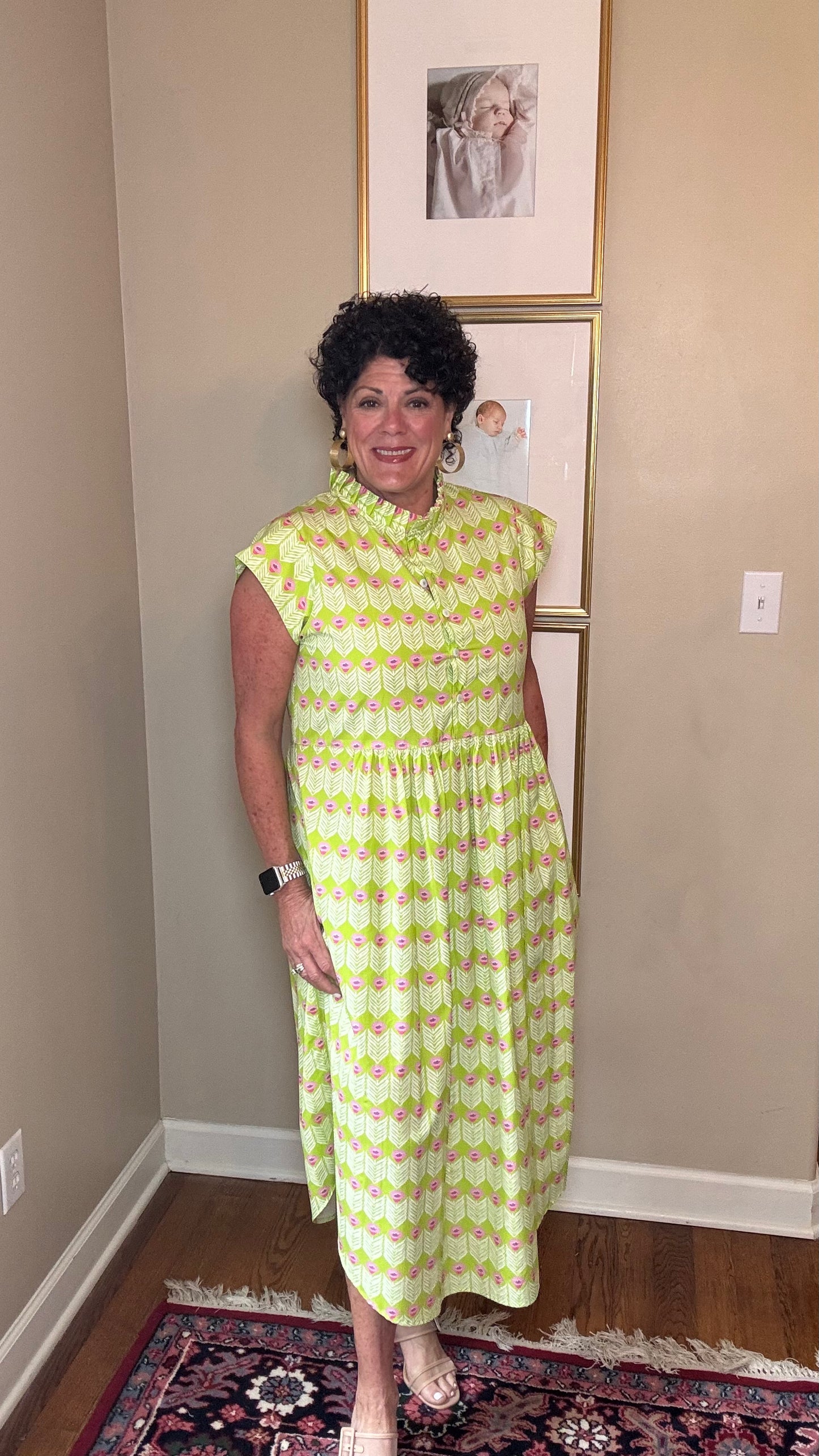 Uncle Frank Long Bell Fleur Dress
