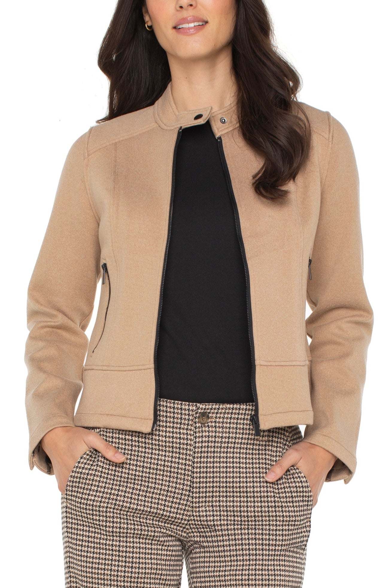 Liverpool Biker Jacket (Camel)