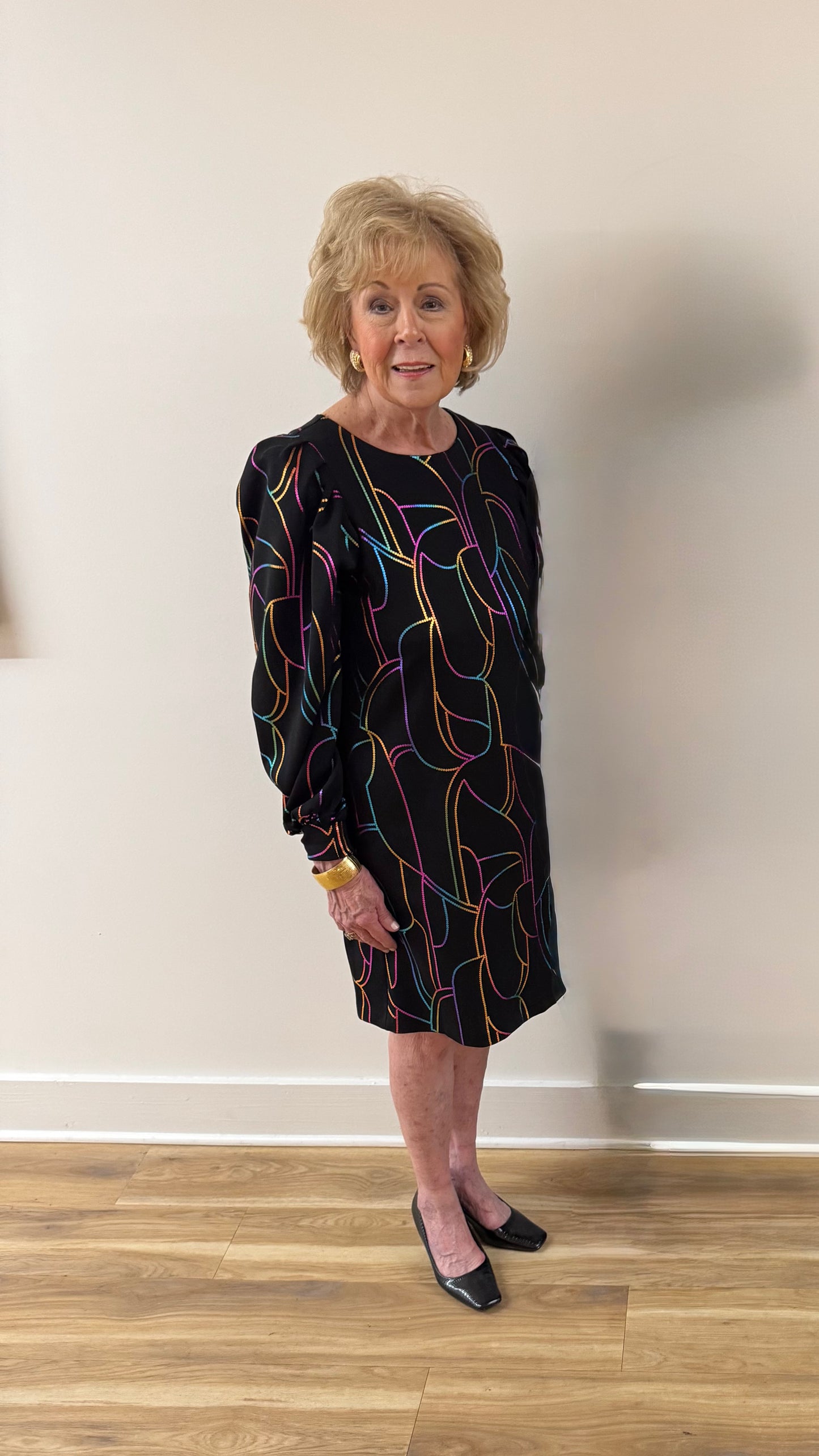Scapa Black and Multi Dress