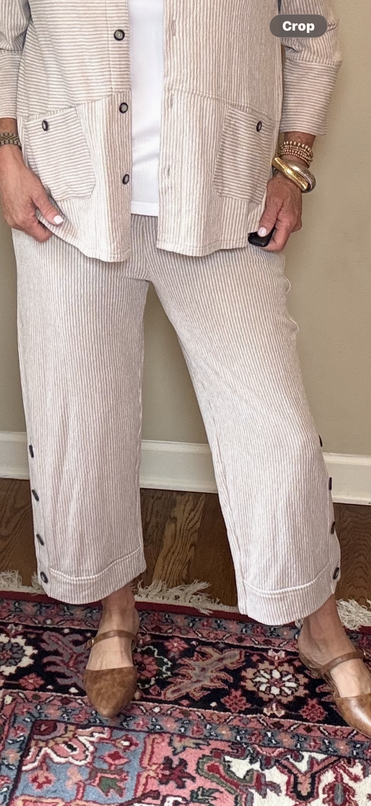 Habitat Pasadena Knit Stripe Pant