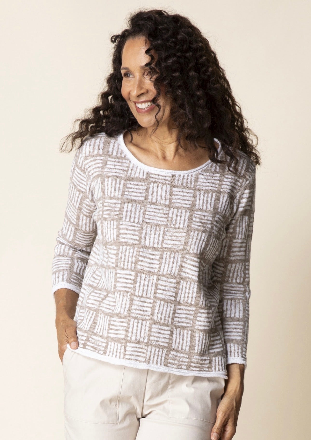 Habitat Boardwalk Mosaic Pullover