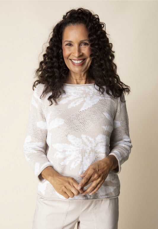 Habitat Sunflower Stitch Pullover