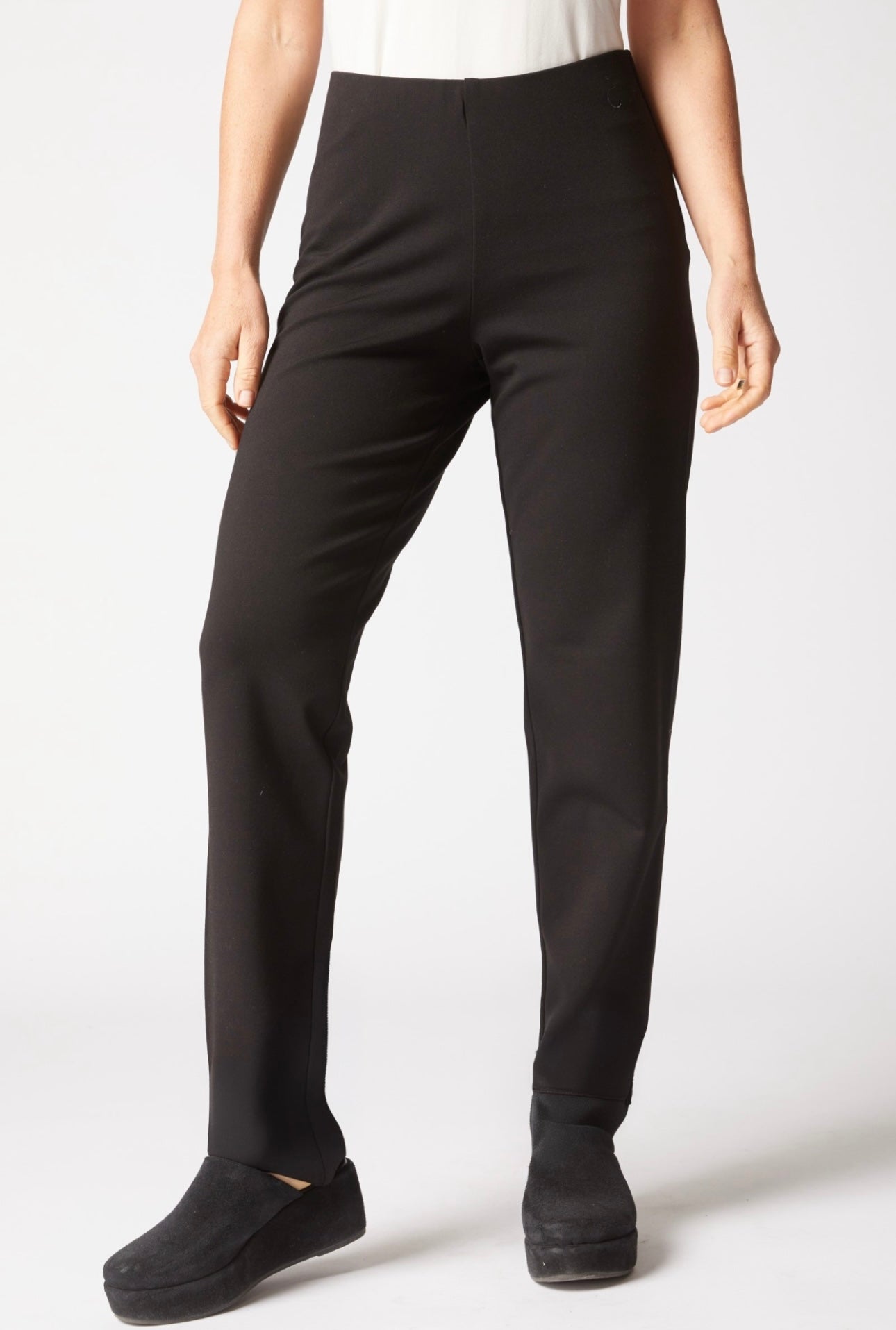 Habitat Black Straight Leg Ponte Pant