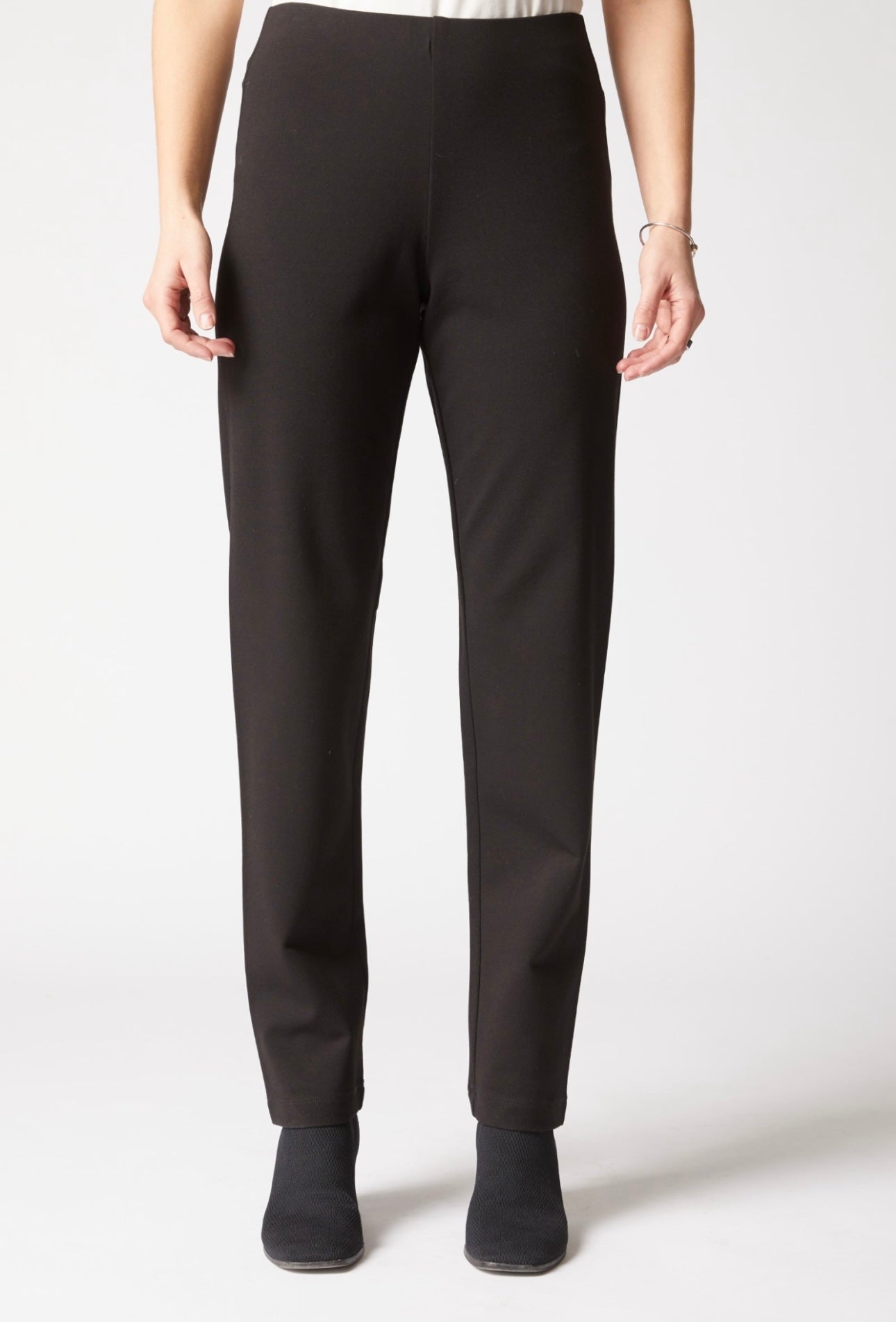 Habitat Black Straight Leg Ponte Pant