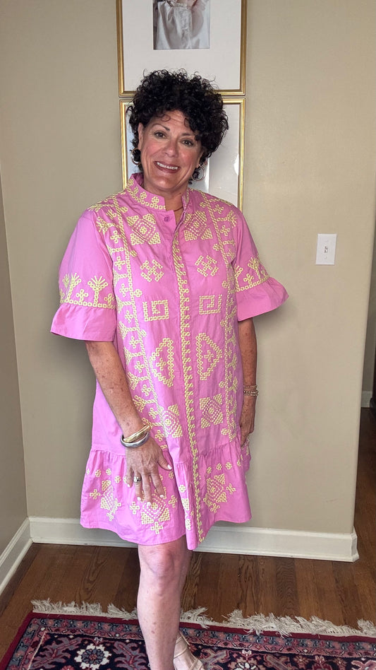 Uncle Frank Cross Stitch Dress