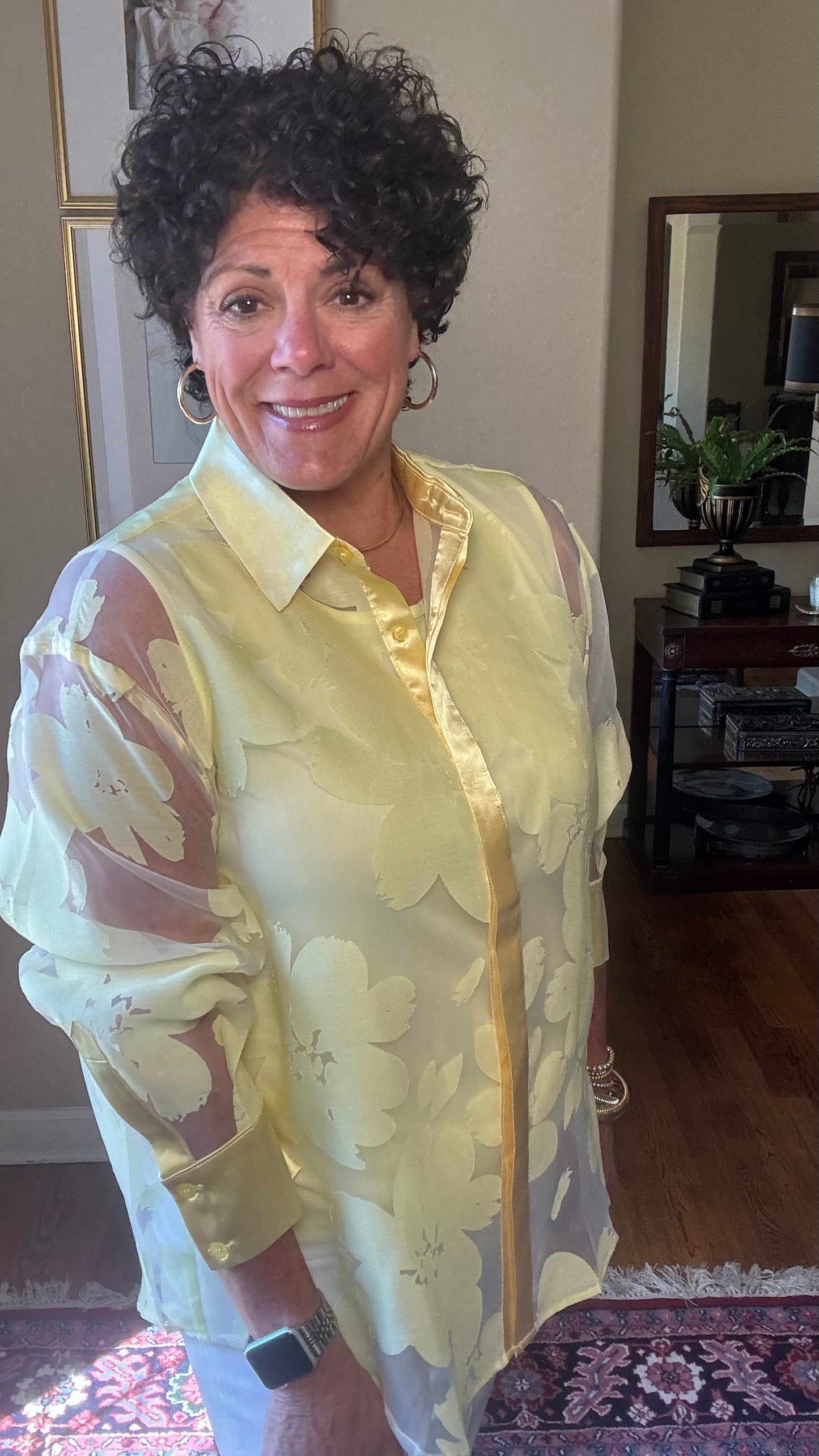 Jade Lemon Placket Overshirt