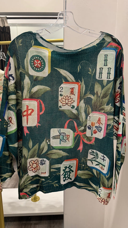 Brand Bazar- Mohjong Lightweight Sweater